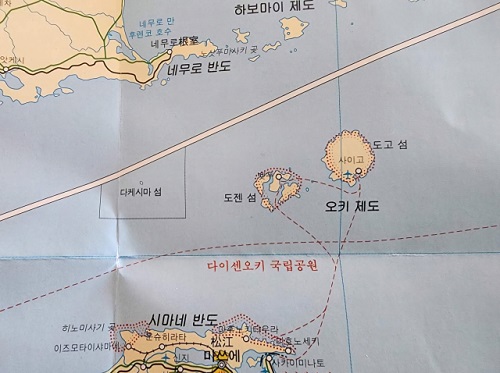 日本政府観光局が制作した地図