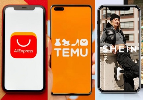 左から「AliExpress」「Temu」「SHEIN」