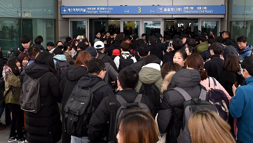 韓国の仁川国際空港