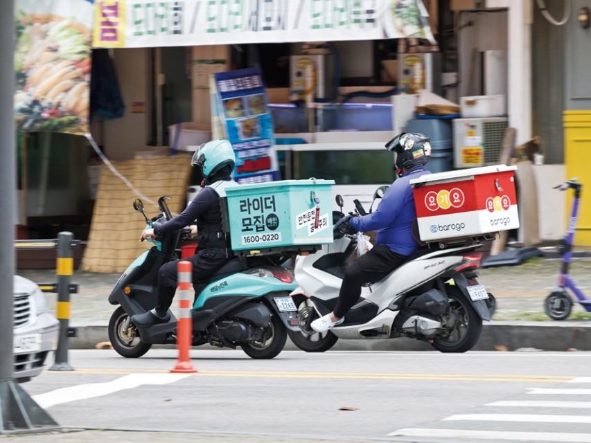 「本来の状態に戻っただけ」韓国でも減っていたフードデリバリー配達員、一時的なブームだったのか