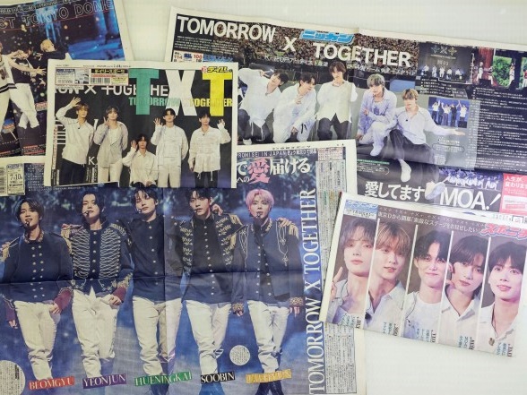 日本の主要スポーツ紙の一面にも登場するほどの人気ぶり！K-POPグループTXTが成し遂げてきた記録