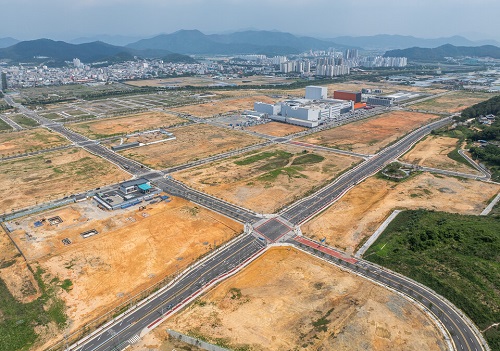 慶尚南道密陽市の密陽ナノ国家産業団地