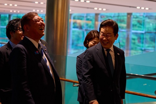 李在明大統領と石破茂首相