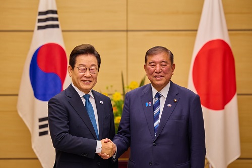 李在明大統領と石破茂首相