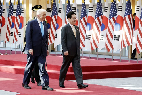 トランプ大統領と李在明大統領
