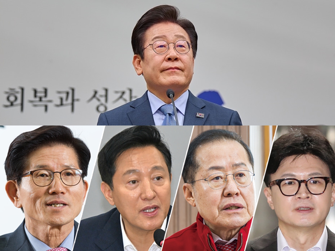 「信頼できない世論調査だ」他の候補全員の支持率を合わせても届かない…韓国最大野党・李在明代表が圧倒的