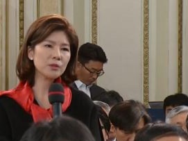 「その自信はどこからくるのか」文在寅大統領に“強烈な質問”をぶつけた韓国女性記者に賛否