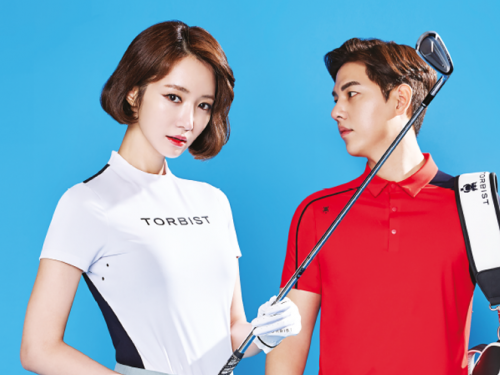 グラビア特集「美女×ゴルフウェア」の破壊力たるや…韓国ゴルフウェア広告が夢のようなかわいさ